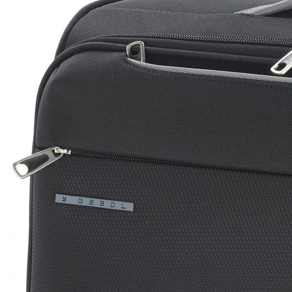 Gabol Zambia Pilot Black Suitcase