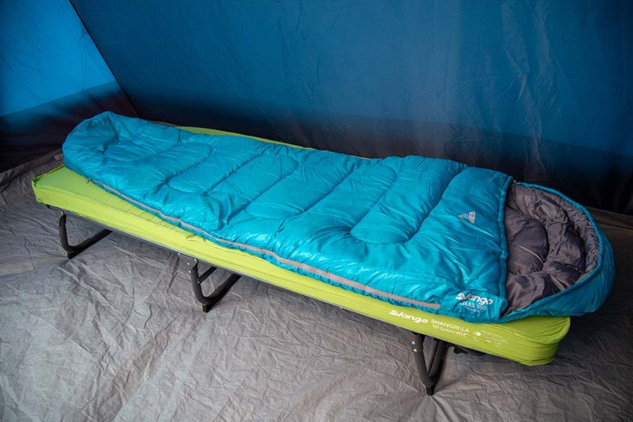 Sleeping bag Vango Atlas 350/-3°C Bondi Blue Left (SBPATLAS B36172)