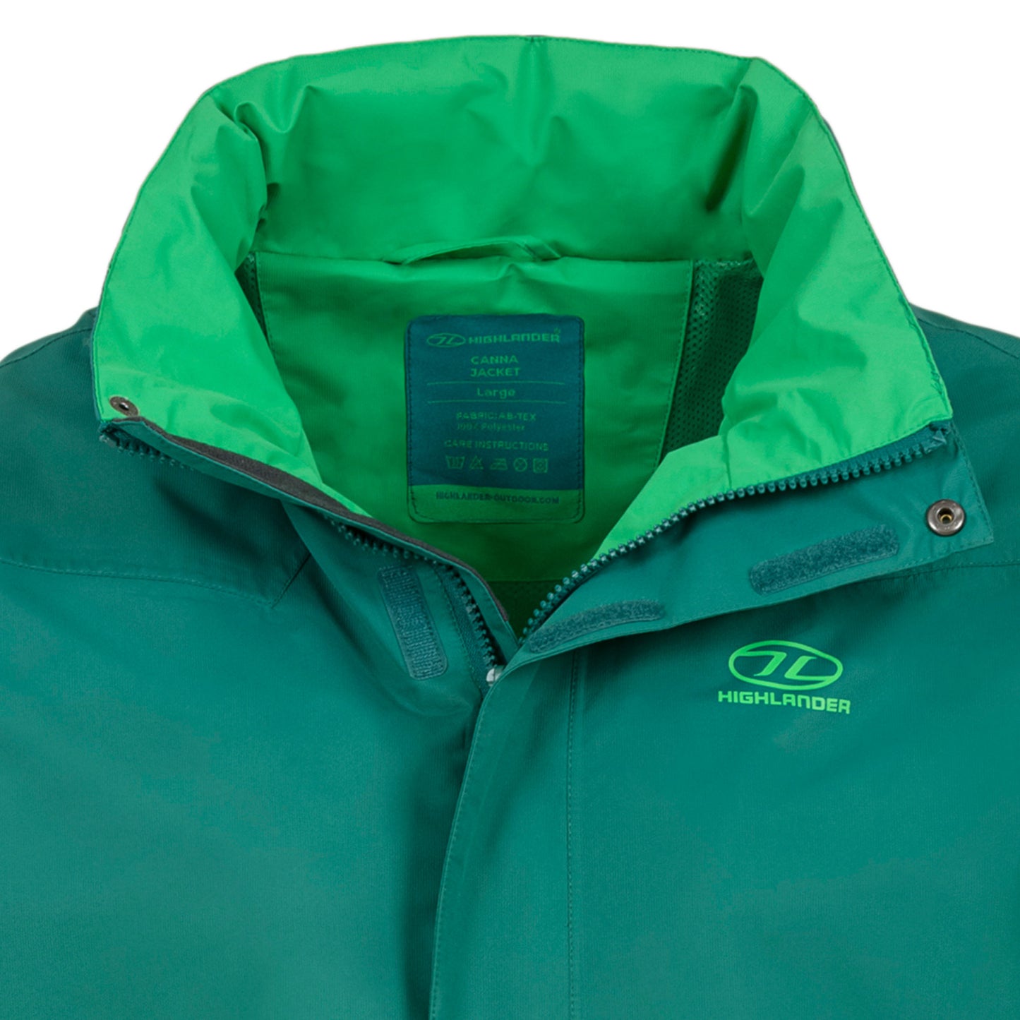 Windbreaker Highlander Canna 10000 mm Green S (JAC108-GN-S)
