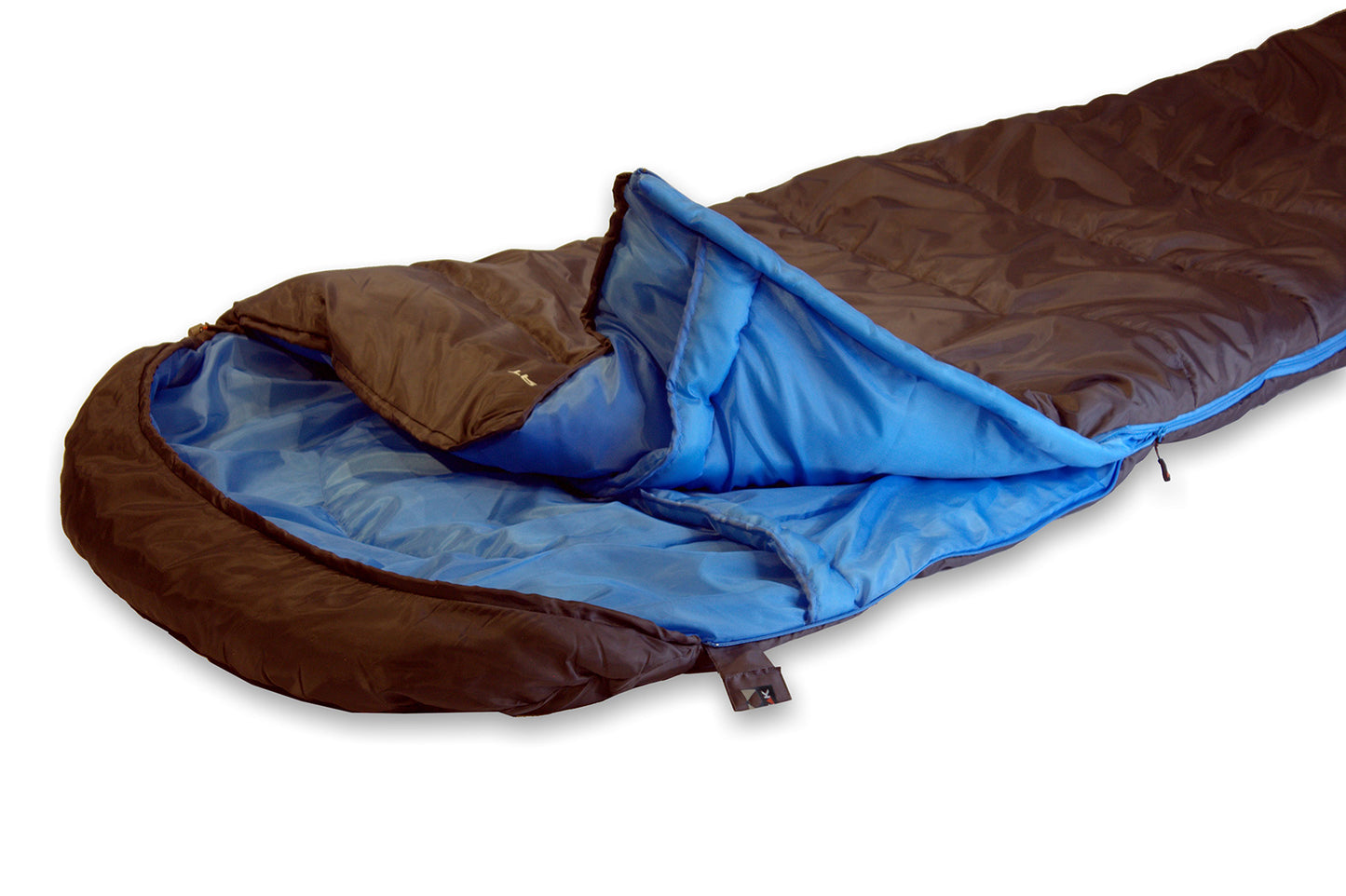 Sleeping bag High Peak TR 300/0°C Anthra/Blue Right (23063)