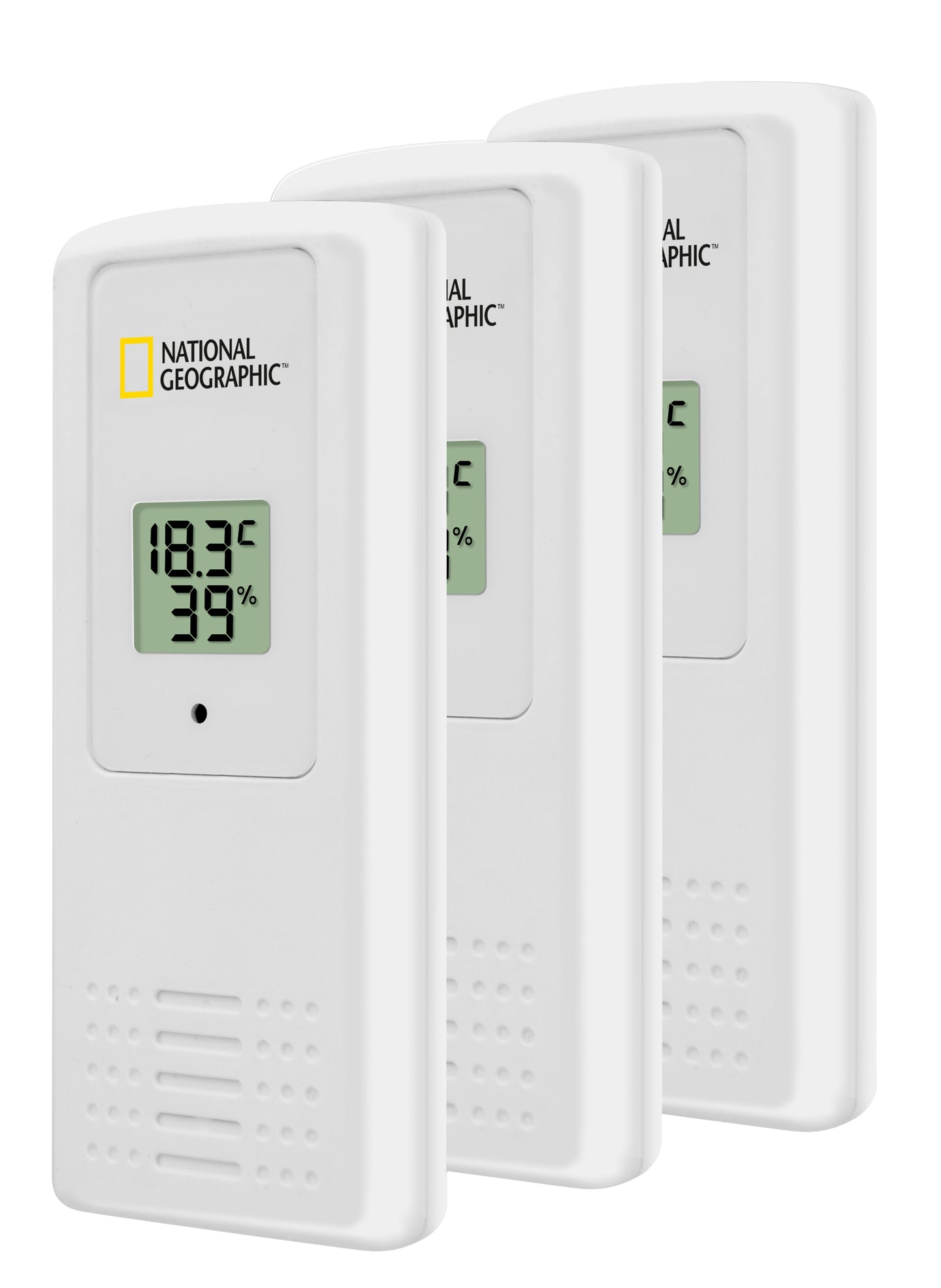 National Geographic Thermometer-Hygrometer 4 Measurement Results Black (9070200)