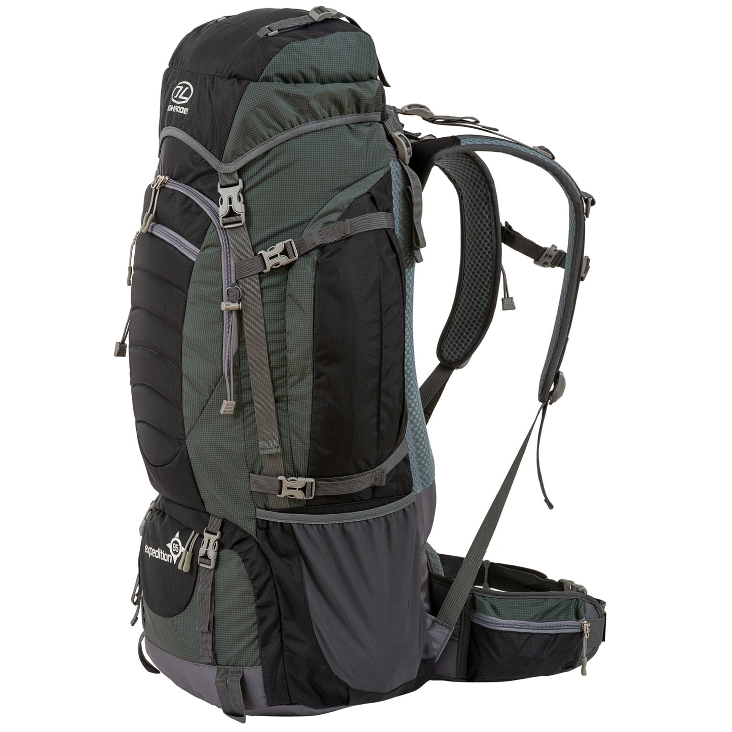 Travel backpack Highlander Expedition 85 Black