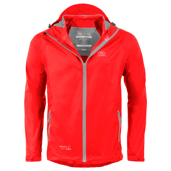 Windbreaker Highlander Stow &amp; Go 6000 mm Red S