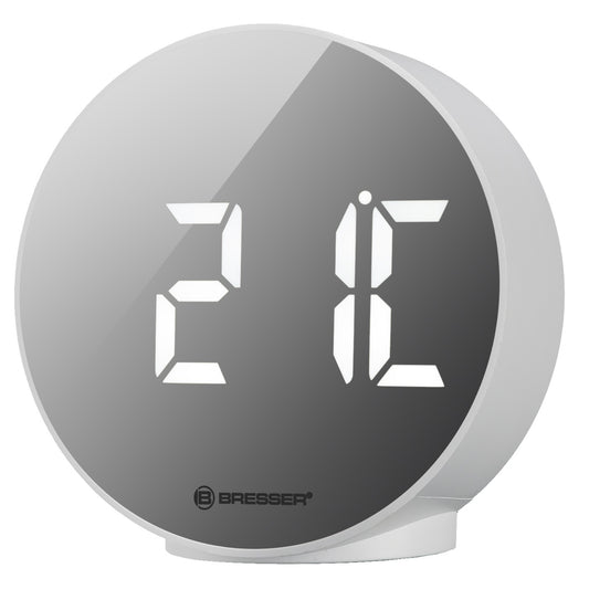 Table clock Bresser MyTime Echo FXR White (8010071GYEWHI)
