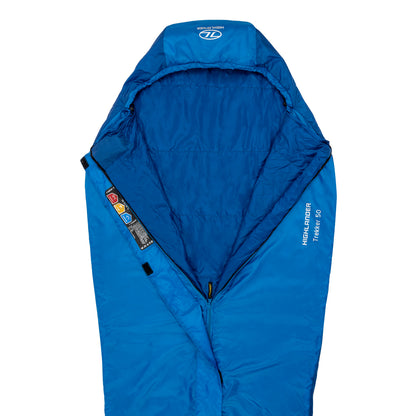 Sleeping bag Highlander Trekker 50/+8°C Blue