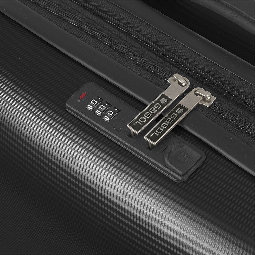 Suitcase Gabol London (M) Black (119446-001)