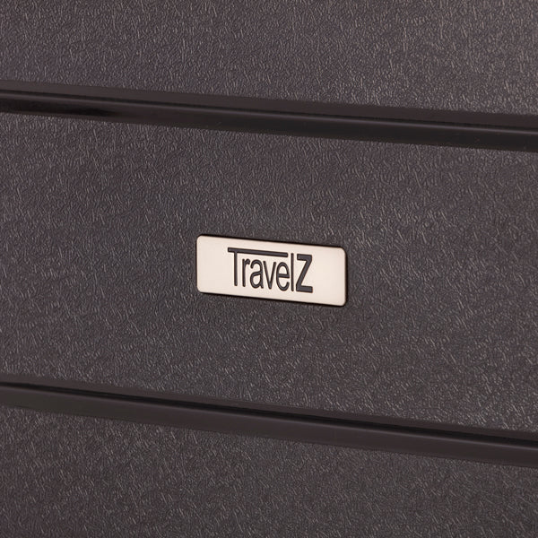 Suitcase TravelZ Big Bars (M) Black