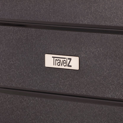 Suitcase TravelZ Big Bars (M) Black