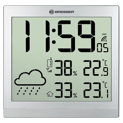 Weather station Bresser TemeoTrend JC silver