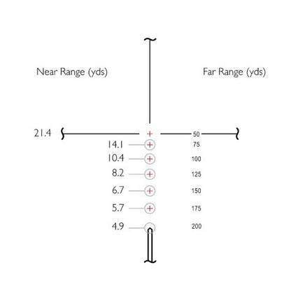 Hawke Vantage IR 3-9x40 Optical Sight (Rimfire .22 LR Subsonic R/G)