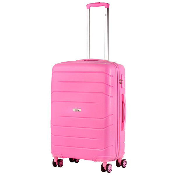 Чемодан TravelZ Big Bars (M) Pink
