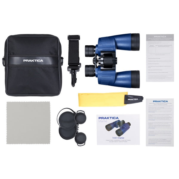 Binoculars Praktica Marine Charter 7x50 Blue