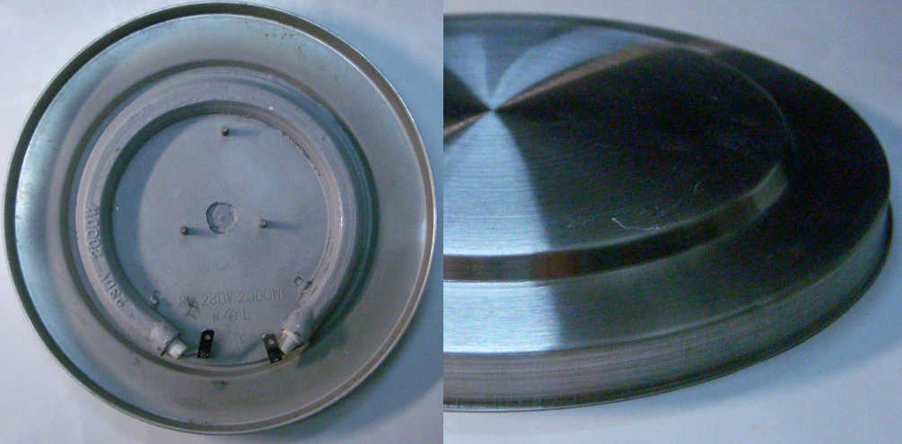 Disc Heating Element Disc heating element for an electric kettle with a diameter of 157 mm ...