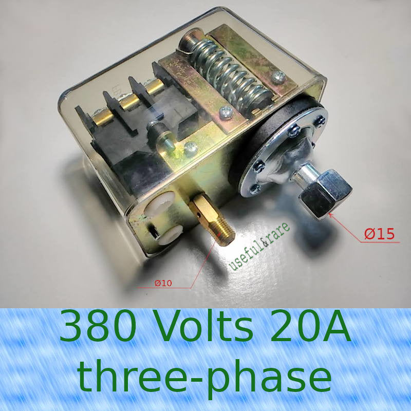 Air compressor three-phase control pressure GYD20-16Y 380 Volts 20A with one output