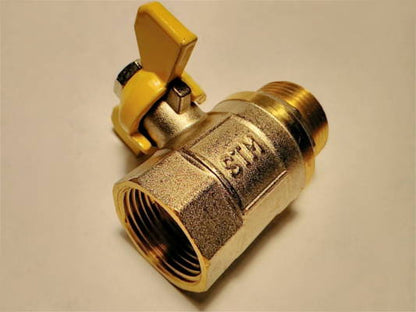 газовый DN20 3/4 PN20 гайка-штуцер