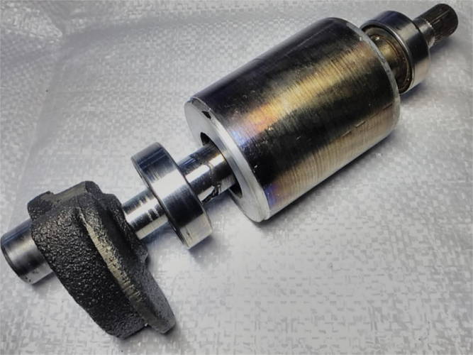 замена вала ротора