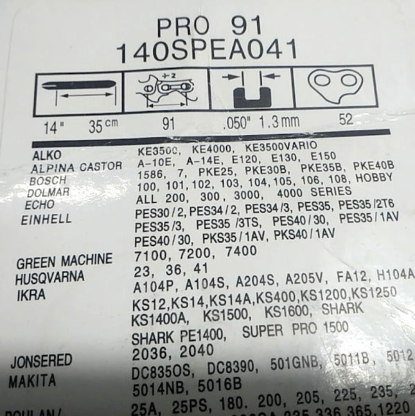 14" 35см Pro 91 140SPEA041