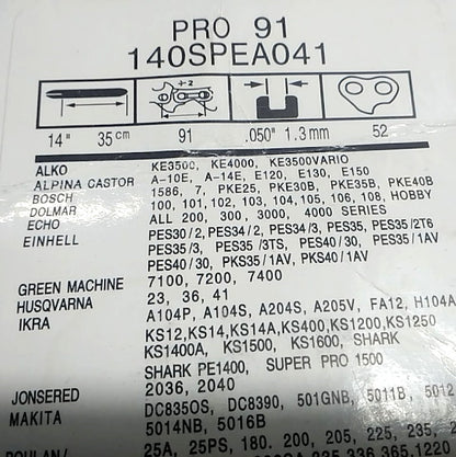 14" 35см Pro 91 140SPEA041