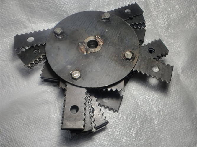 Млинок UA в сборе 44 молотка