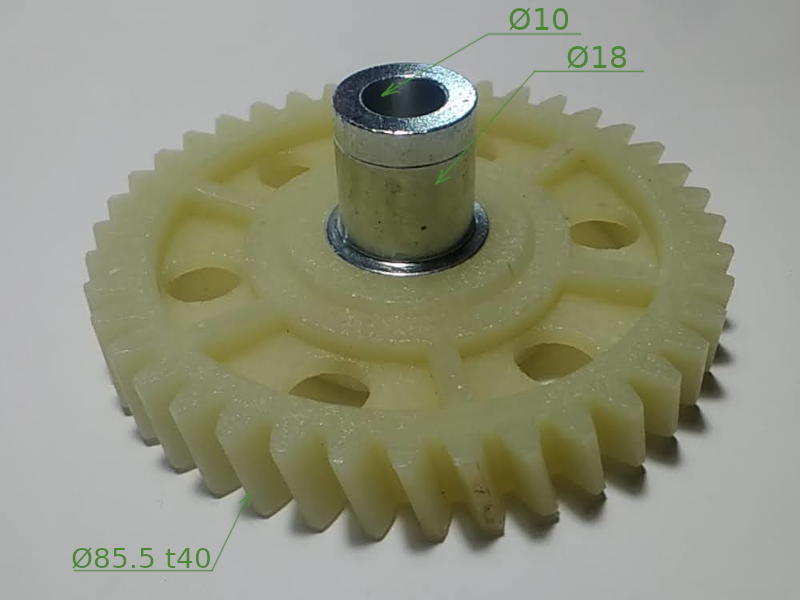 Косозубая d86 t40 Кентавр СП-204