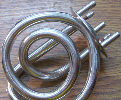 с фланцем без бортика