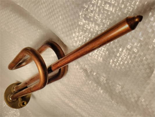 d45-48 1500Вт под анод 26 см медь