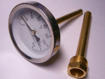 160°C на штоке 100 мм