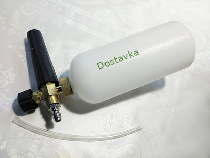 пенобачок 1л латунь быстросъём регулировка