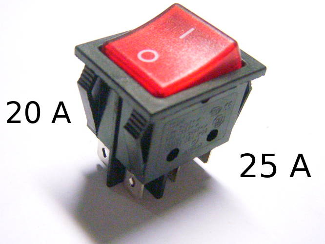 KCD4 20А на 6 контактов