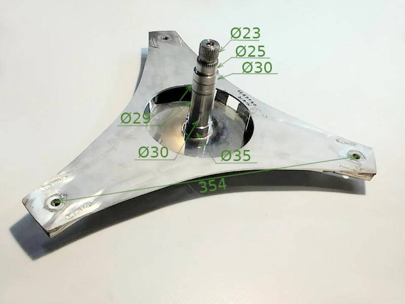 Miele 04264766 нержавейка