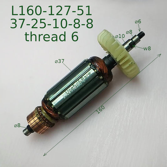 L160-127-51 37-25-10-8-8 резьба 6