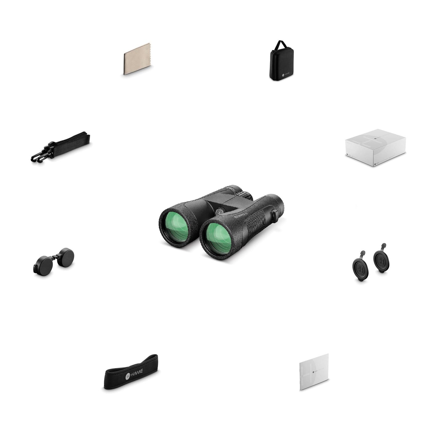 Binoculars Hawke Endurance Top Hinge ED 12x50 Green (36211)