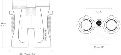 Binoculars Hawke Endurance Top Hinge ED 8x42 Green (36205) 
