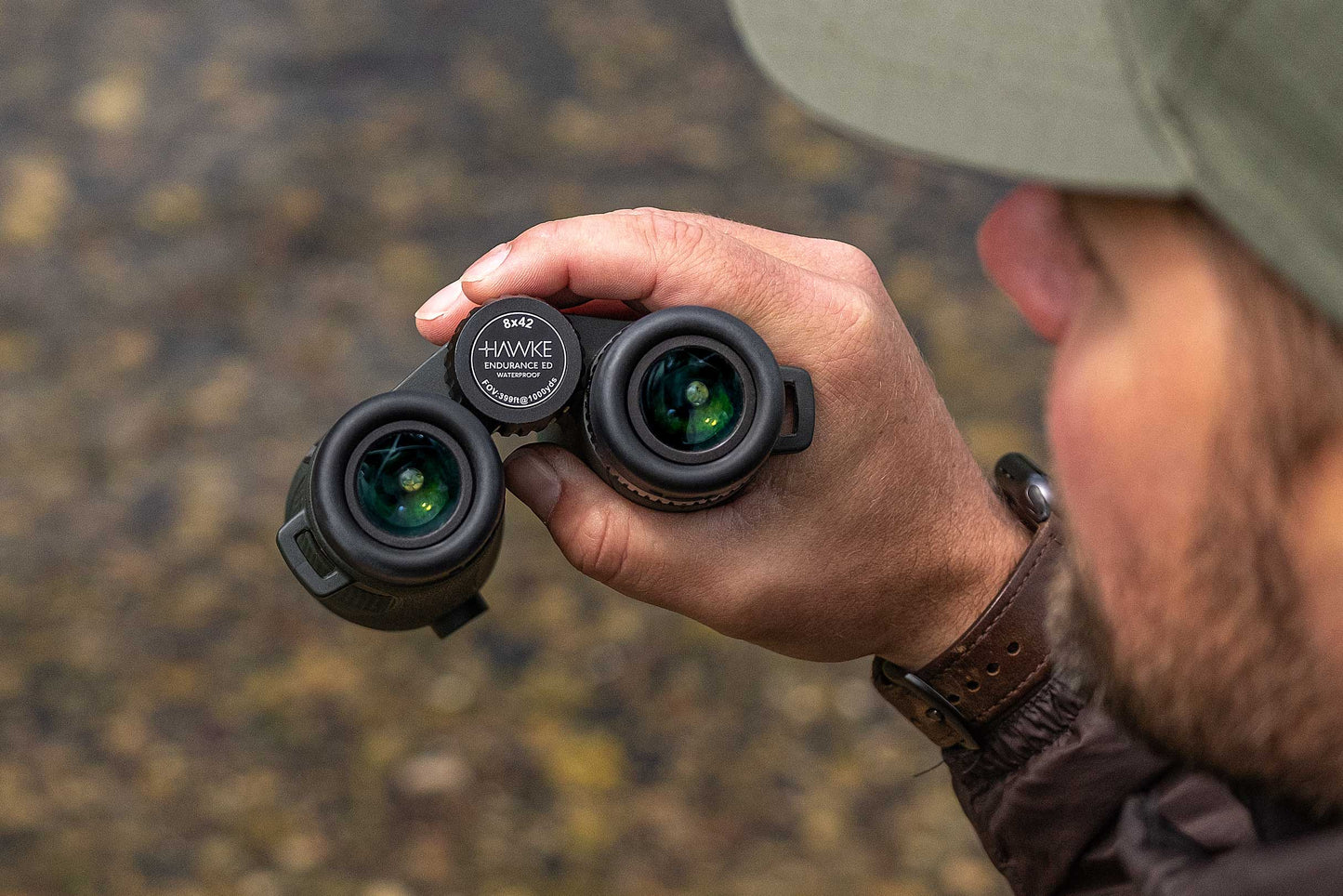 Binoculars Hawke Endurance Top Hinge ED 8x42 Green (36205) 