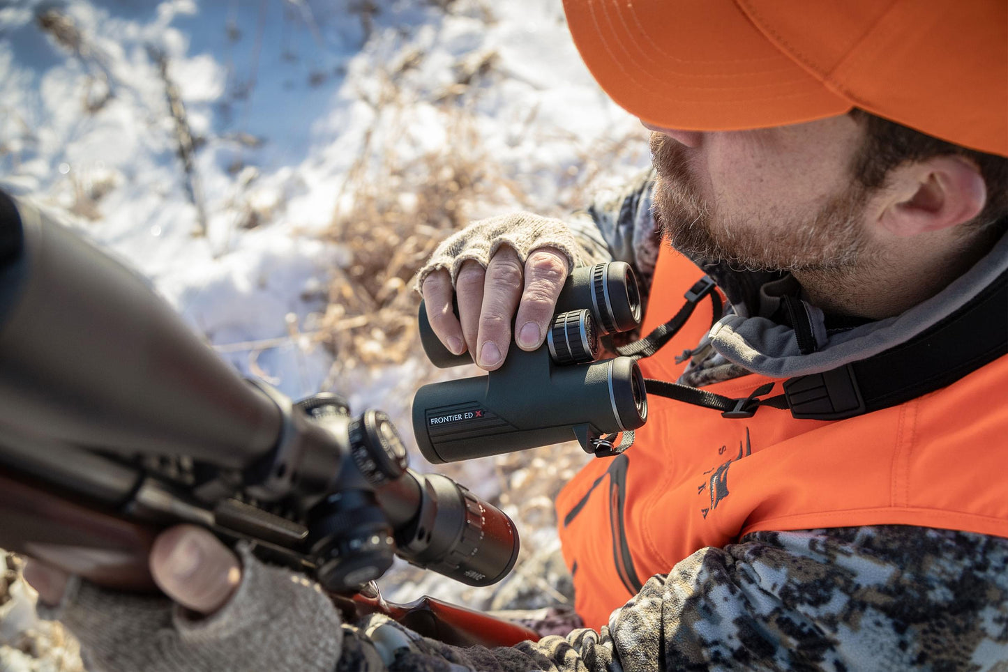 Binoculars Hawke Frontier ED X 10x42 Green (38412)