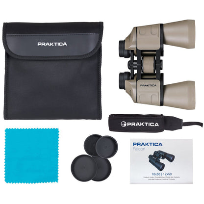 Binoculars Praktica Falcon FMC 12x50 Sand (PRA202)