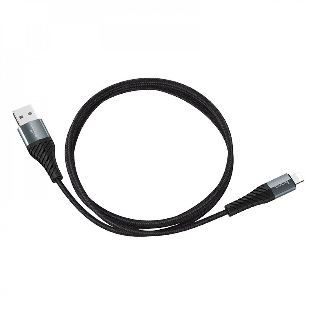 Lightning Cable 2.4A (1m) — Hoco X38 — Black