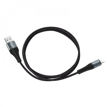 Lightning Cable 2.4A (1m) — Hoco X38 — Black
