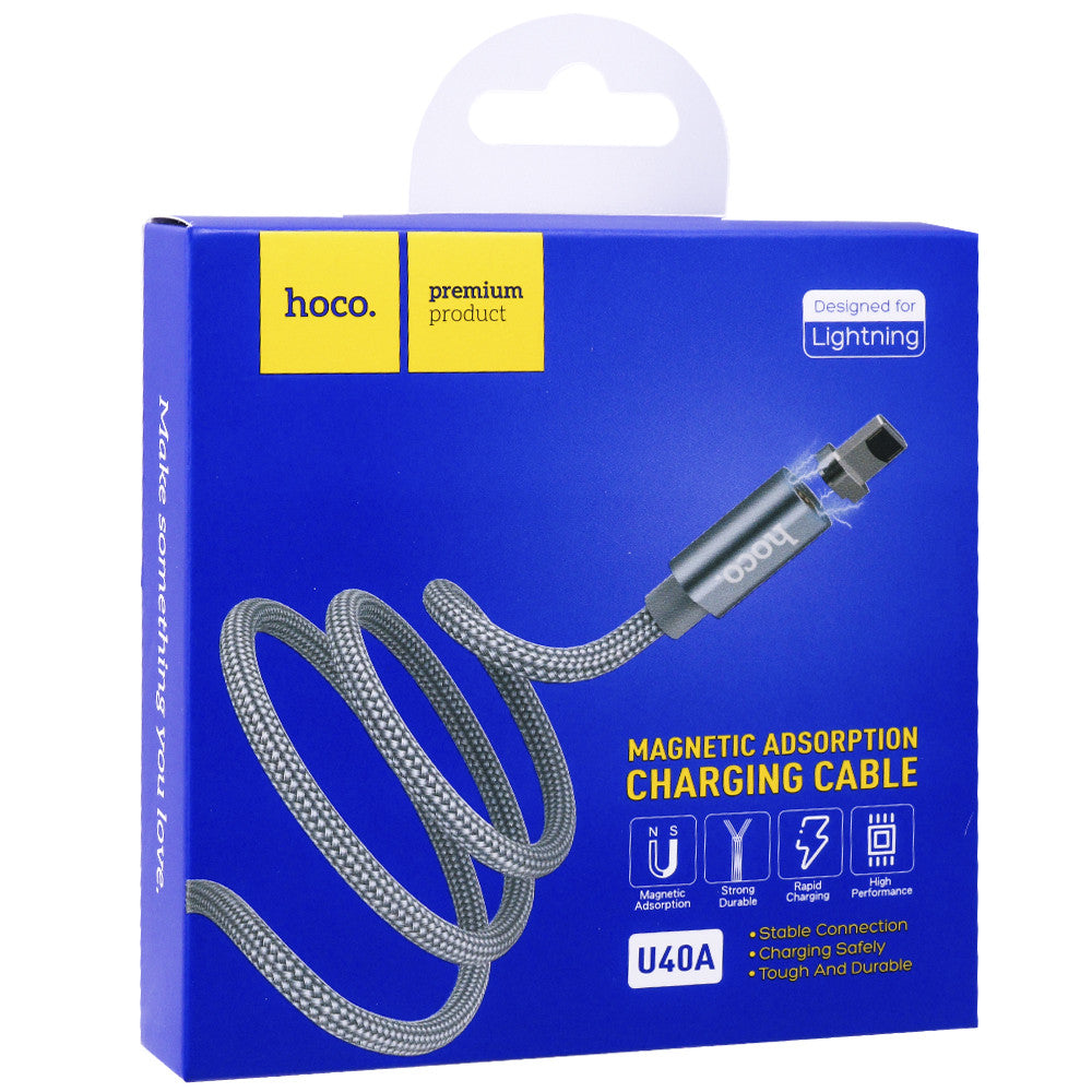 Lightning Cable 2A (1m) — Hoco U40A Magnetic