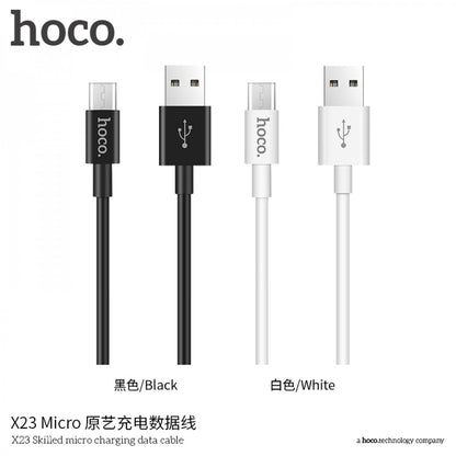 Cable Micro 2A (1m) – Hoco X23 – Black