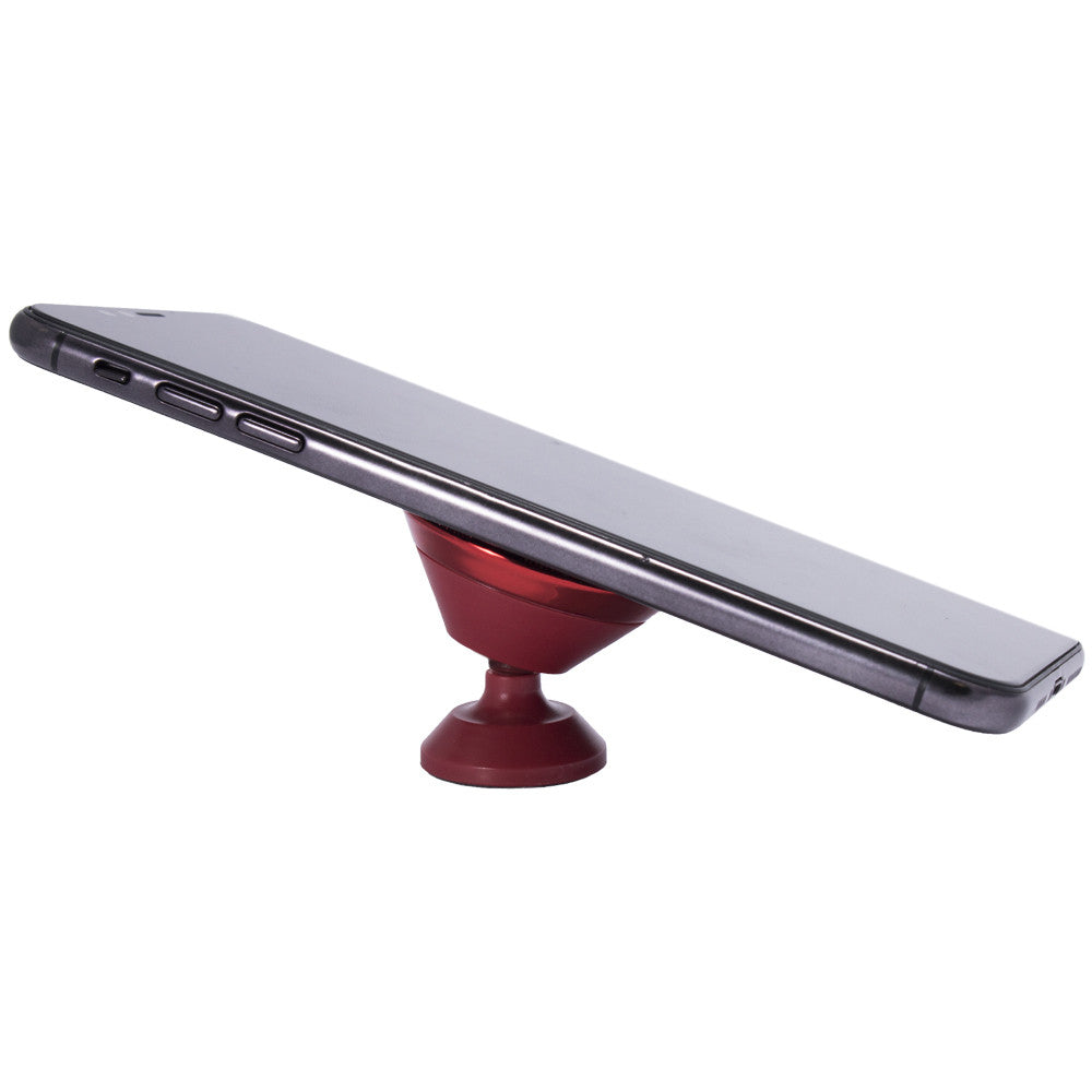 Magnetic auto trimmer with adhesive base – Allumium Devil Smile – Red