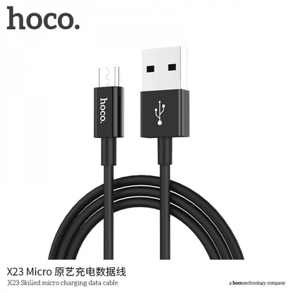 Cable Micro 2A (1m) – Hoco X23 – Black