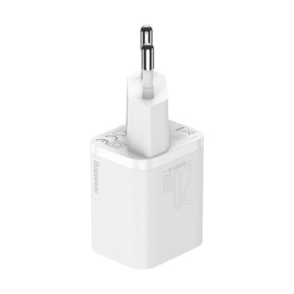 Home Charger | 20W | 1C – Baseus (CCSUP-B) Super Si Quick Charger – CCSUP-B02 White