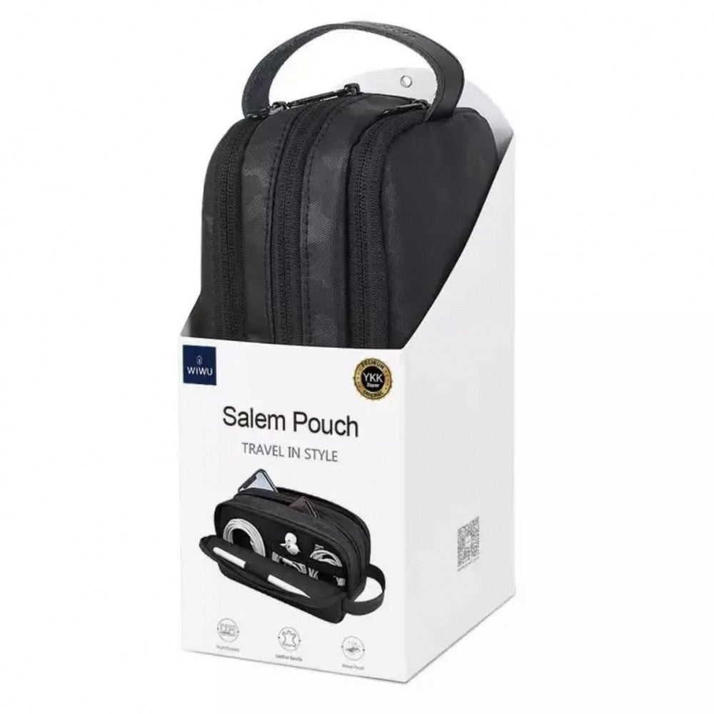 Bag – WiWU Salem Travel Pouch – Black