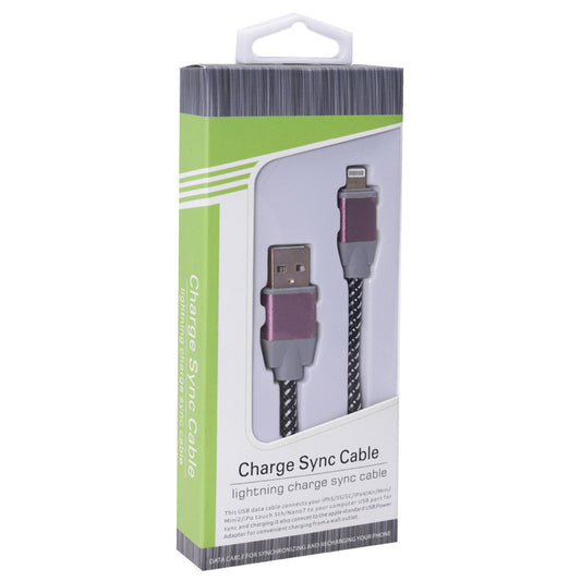 Lightning cable 2A (1m) - Sync MultiColor