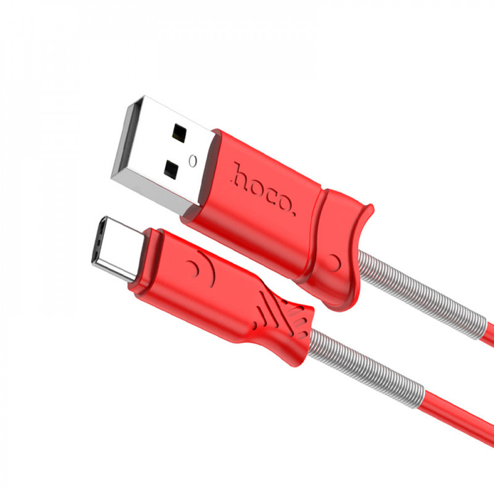 USB C cable 2A (1m) – Hoco X24 – Black