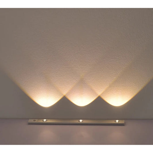 LED lamp with motion sensor 3 lamps 30 s Rechargeable