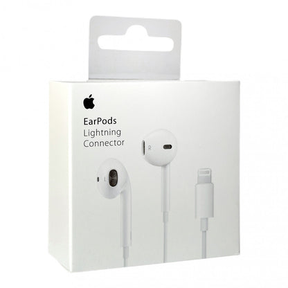 Lightning headphones with microphone - Apple EarPods (MMTN2ZM/A)