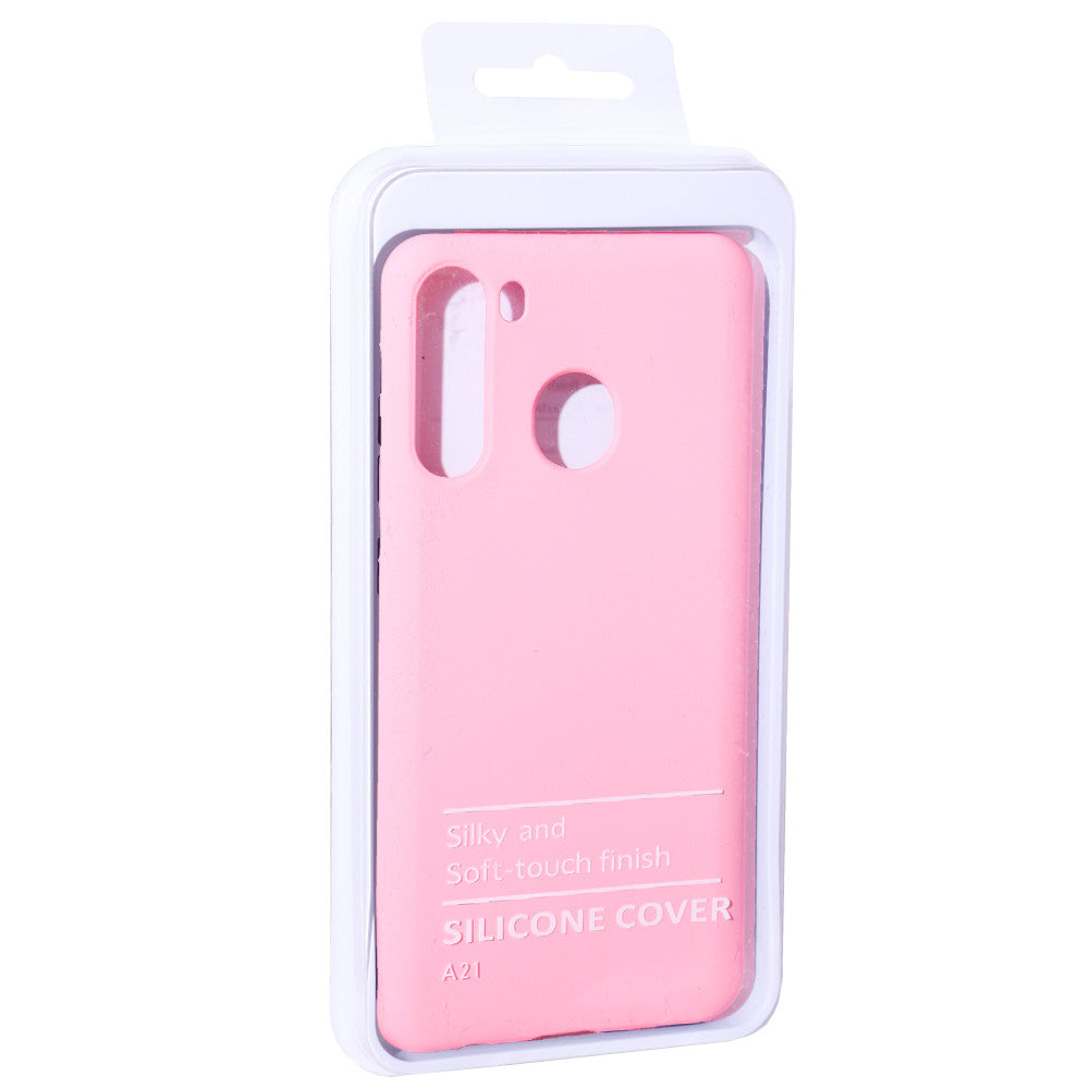 Original Silicone Case - Samsung A21 2019 - Pink (11)