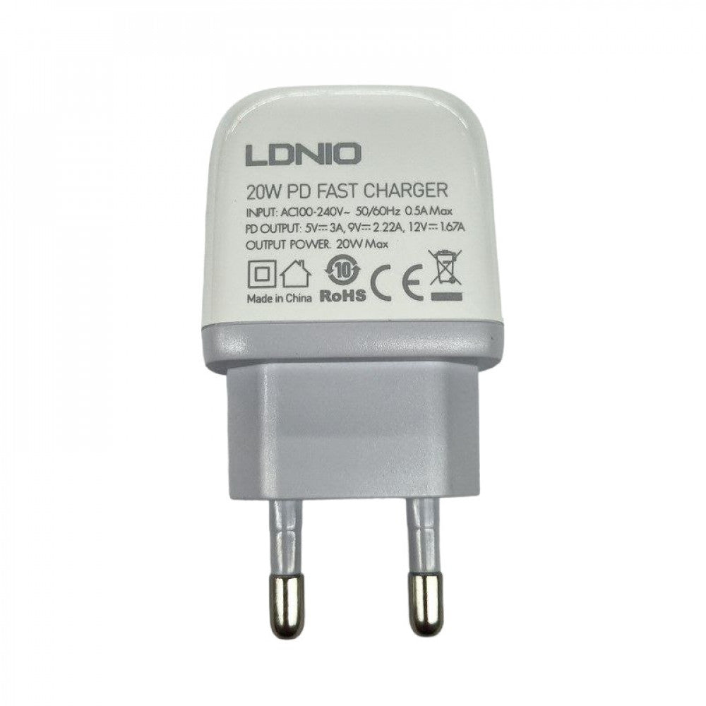 Home Charger | 20W | 1C – Ldnio A1209C White